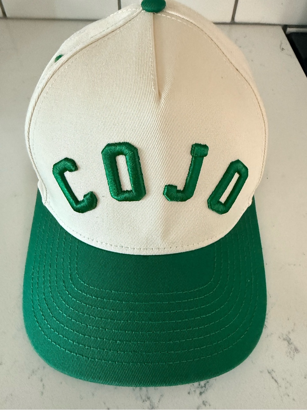 Cody Johnson COJO Green and Cream Men's Trucker Hat SnapBack Concert 🤠